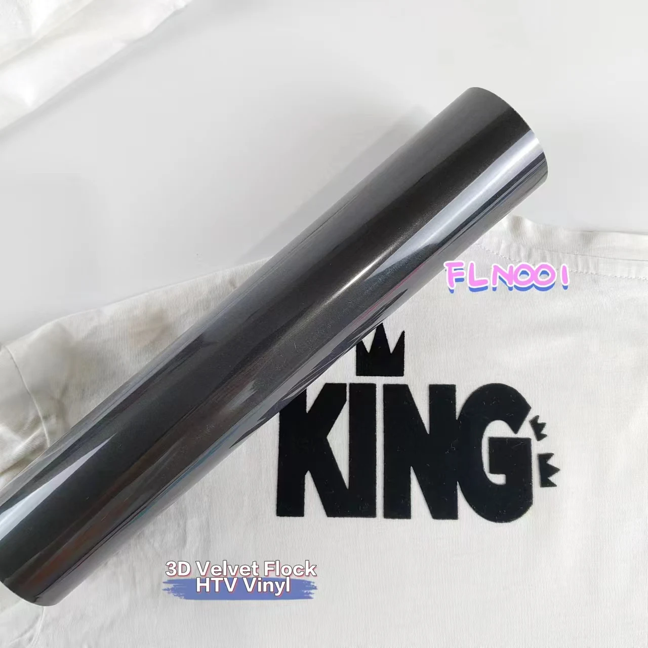 Luxurious Velvet Flock Heat Transfer Vinyl for Crafting and DIY Projects