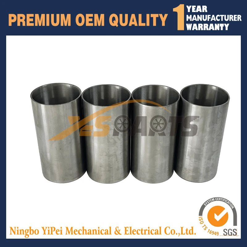 

4 PCS Cylinder Liner （Semi Finished ）For Perkins 404D 404D-22 Engine