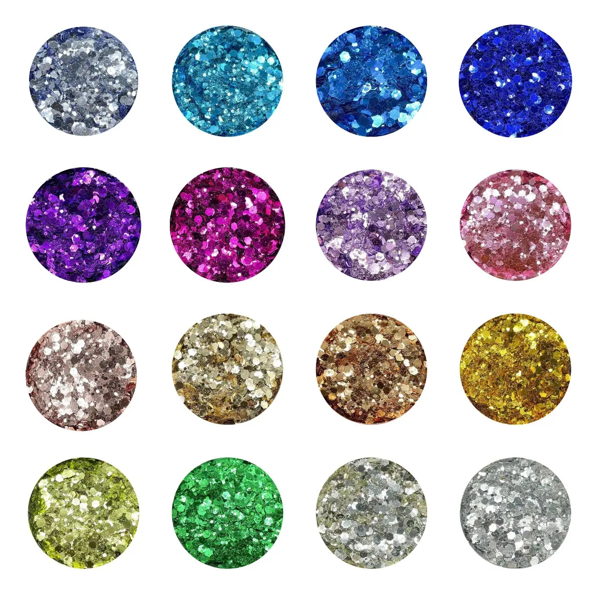 Super Bling 1kg Glitter 25colors Purple Bule Silver Gold Mixed Craft Nail Wholesale Sequin Polish Diy Epoxy Slime - Nail Glitter - AliExpress