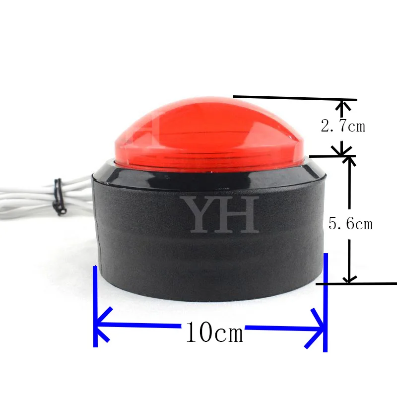 USB Macro Key Enter Game PC Switch Control Keyboard Combination Button with Light Major Policy Decision Button