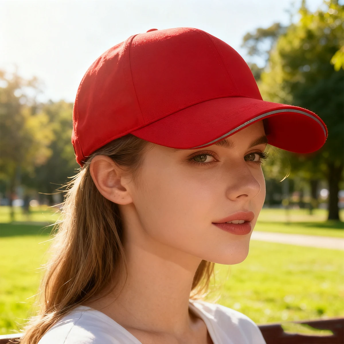 Hat with a Large Head Circumference That Makes the Face Look Smaller, Hard-Brimmed Baseball Cap for Women, Wide Brim Suitable for Large Faces, Enlarged and Deepened Duckbill Cap for Men
