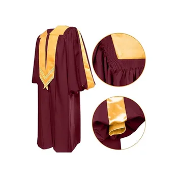 Festive Robes Church Uniform Dresses Religious Clothing Priest Singing Clothes Hymn Robes Holiday Cosplay Costumes