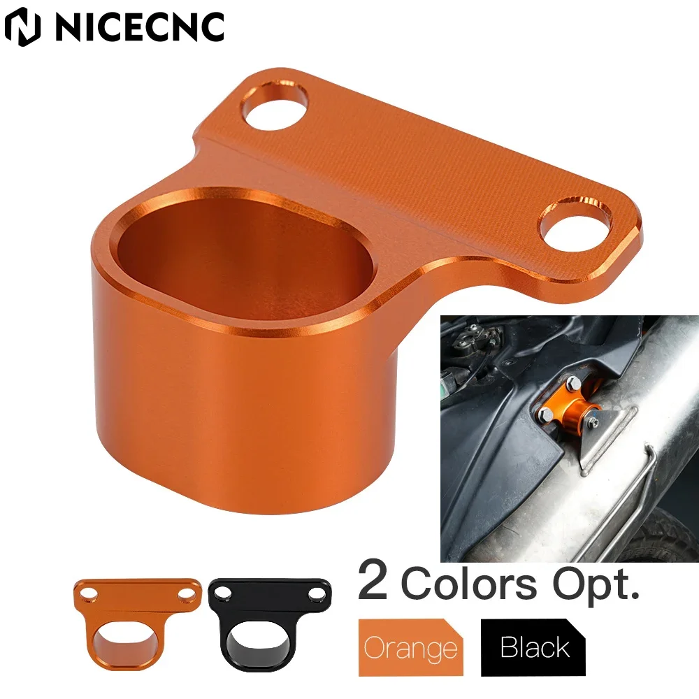 Nicecnc Per Ktm 690 Enduro Swc R 2014-2021 Staffa Silenziatore Accessori Moto 6061Billet Alluminio Supporto Extra Per Ammortizzatore