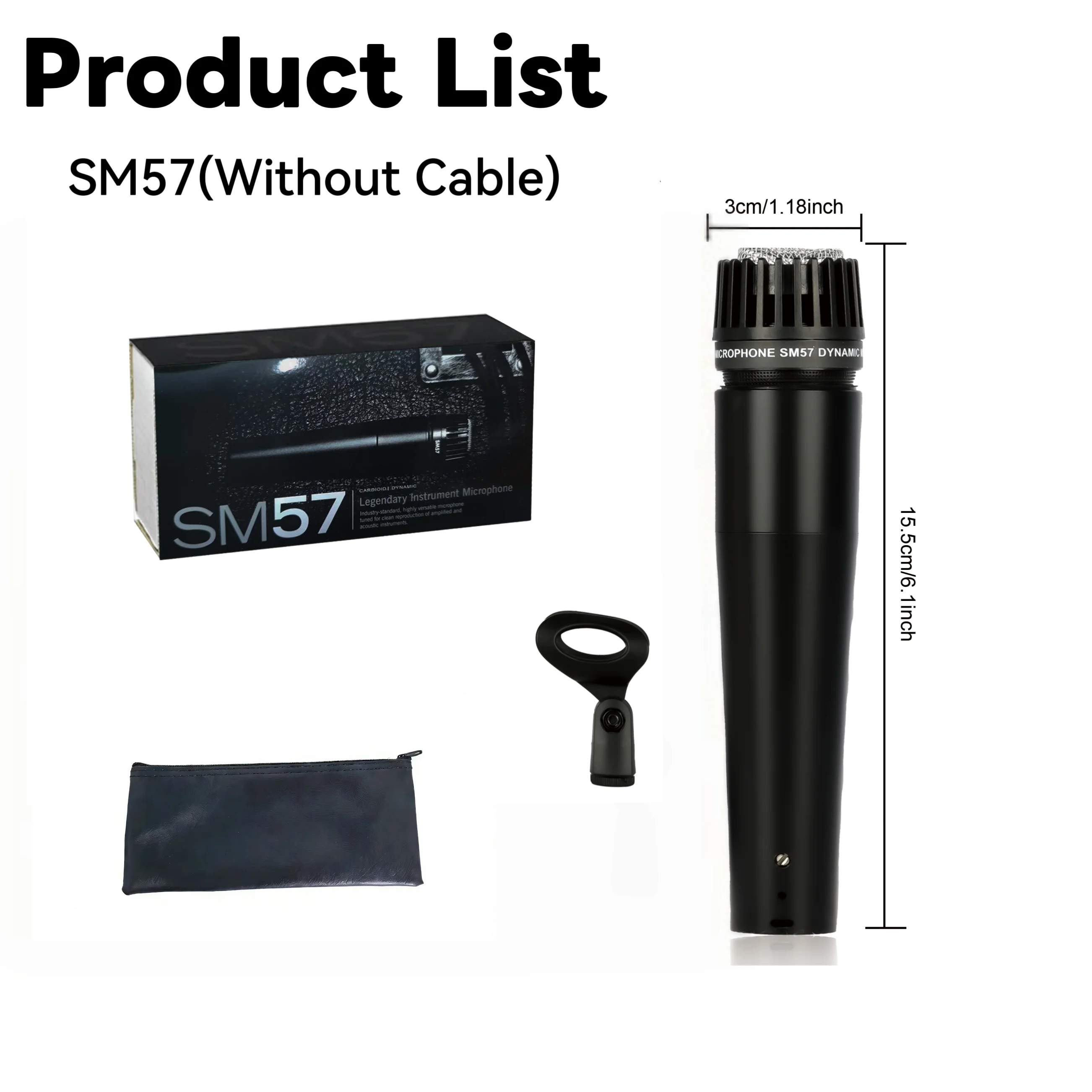 SM57(Without Cable)