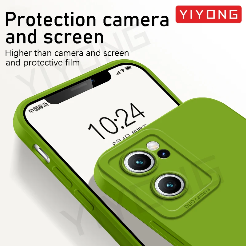 Silky Soft Liquid Silicone Phone Case by YIYONG