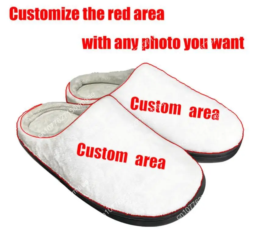 Hot Border Collie Fashion Cotton Custom Slippers Mens Womens Sandals Plush Casual Keep Warm Shoes Thermal Comfortable Slipper