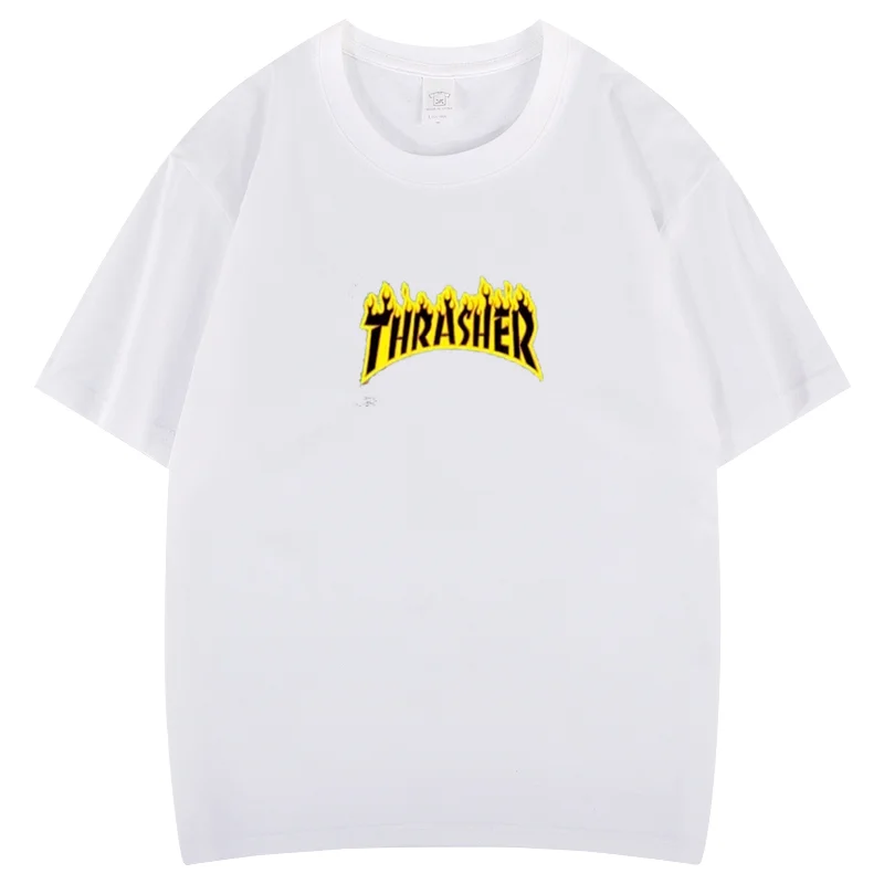 

Summer popular printed street daily high-quality youth cotton T-shirt men's T-shirt casual tops women's short-sleeved S-3XL