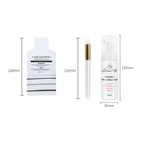 GLAMLASH  5Pcs 5ml Eyelash Foam Cleanser For Lash Extension Shampoo Concentrated With Empty Bottle 2