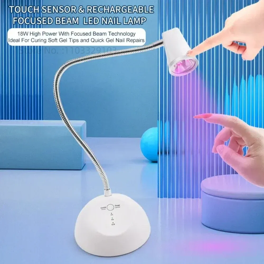 휴대용 미니 LED 네일 램프, 충전식 미니 UV LED 램프, 네일 젤 드라이 무선 경화 UV 라이트 블랙 미니 네일 드라이어