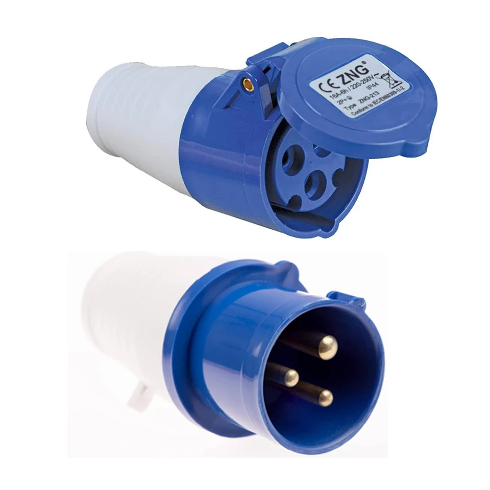 Presa Di Aspirazione A Rete 240V 16A Per Camper E Caravan - POWERPART PO112