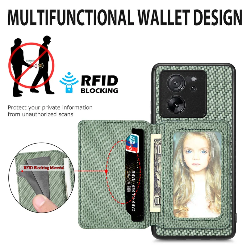 RFID Leather Back Cover Case with Enhanced Protection and Style