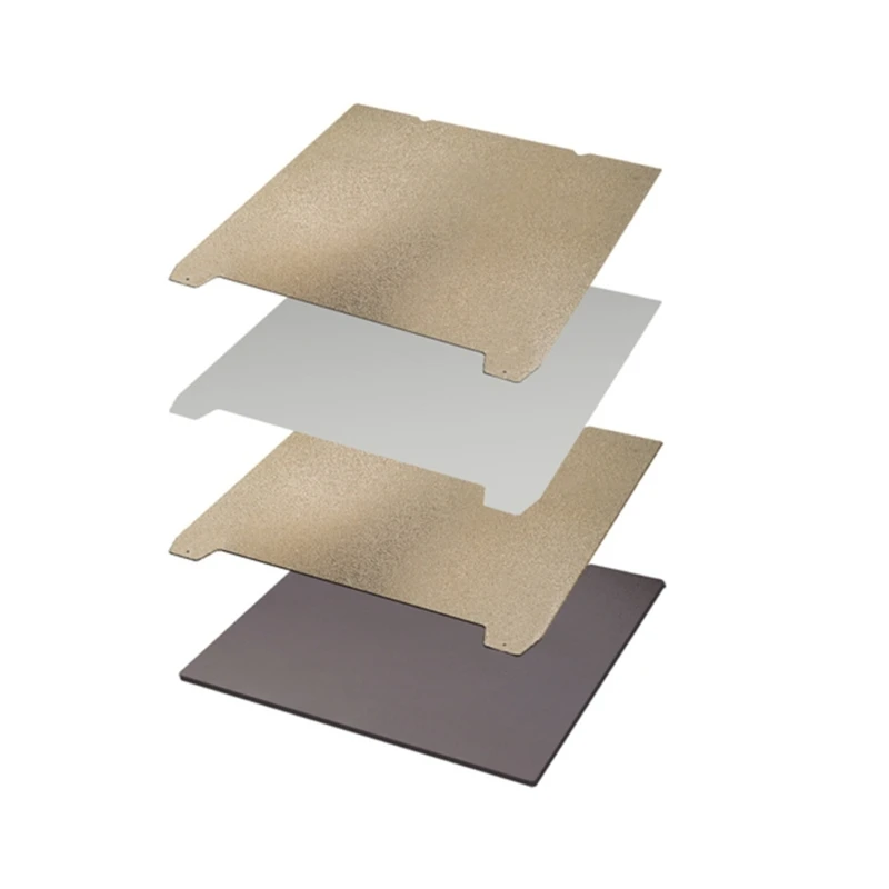 CrealityK1 업그레이드 가열 침대 시트 PEO/PEI 235X235mm Ender3S1/S1Pro J60A 용 양면 빌드 플레이트 마그네틱베이스