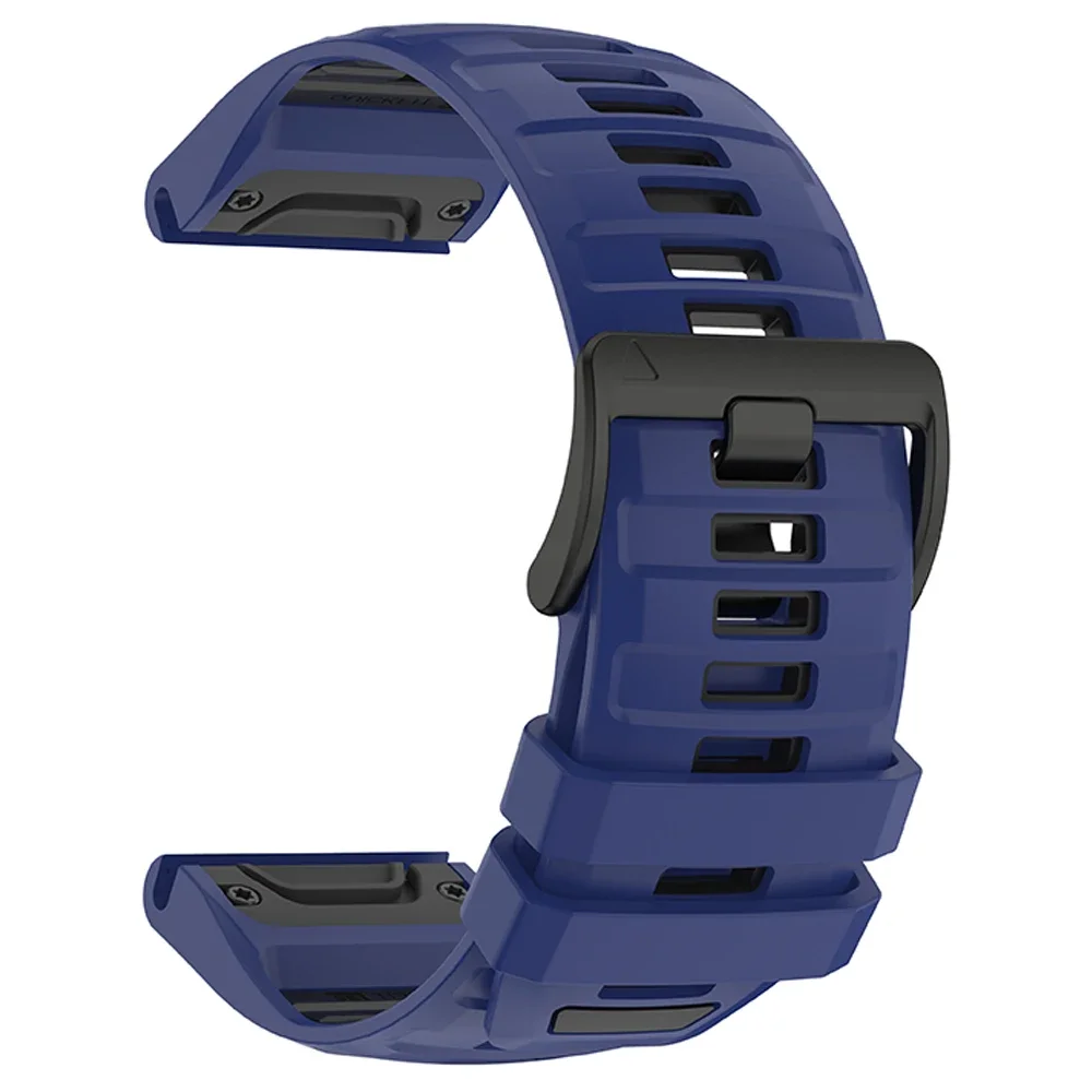 Durable QuickFit Silicone Sport Strap - Versatile 22mm/26mm Watchband