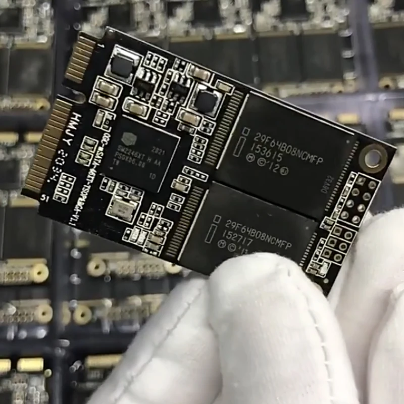 KingSpec (MSH-256) 256GB Half Size mSATA MINI PCI-E MLC SSD (Upgrade  Controller)