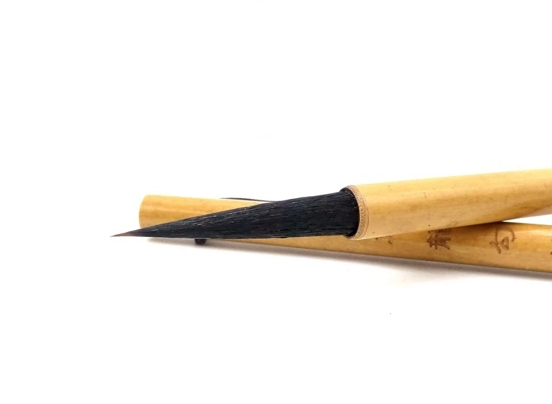 Feine Linie Pinsel Chinesische Kalligraphie Pinsel Stift Maus Whisker Kleine Regelmäßige Skript Freehand Sorgfältige Malerei Pinsel Tinta China – Detail 1