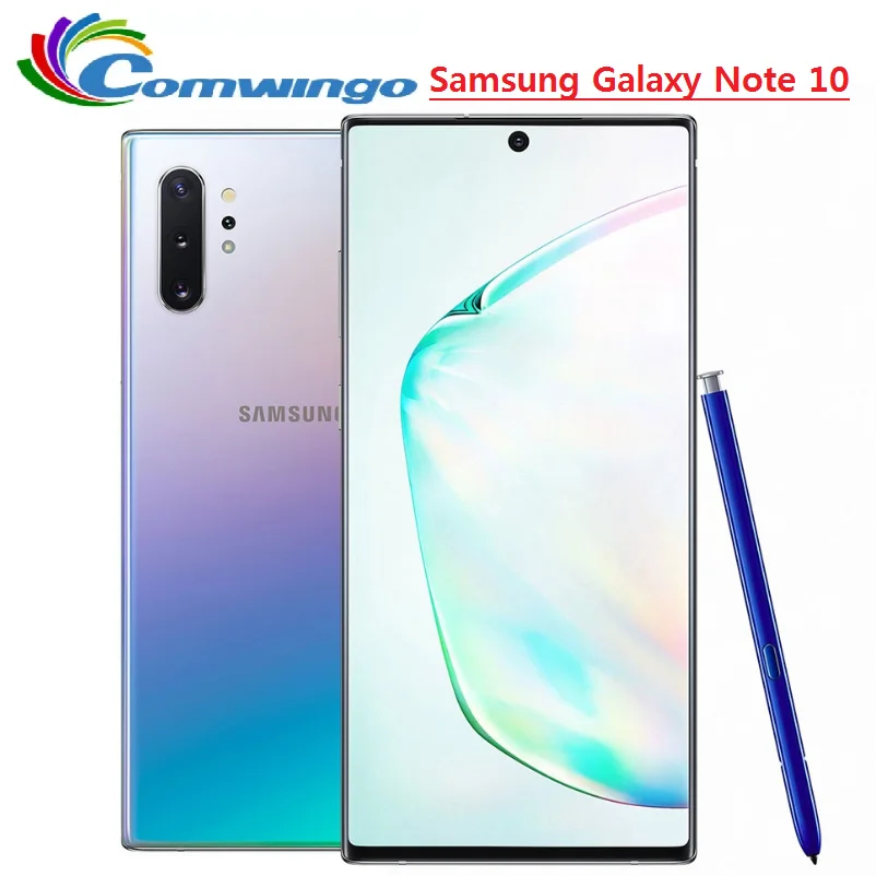 

Samsung Galaxy Note 10 NOTE10 6.3" N970U1 256GB ROM 8GB RAMSnapdragon 855 Octa-core Original Unlocked Phone note10