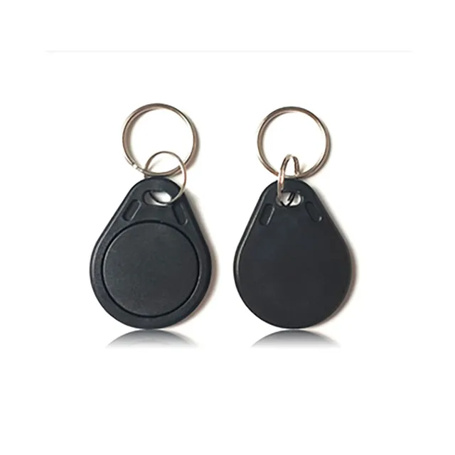 10pcs 125KHz T5577 Keyfobs Rewritable Duplicate Tag 5200 Proximity Copy Access Card ID Token Ring RFID Cloner Keychain 2