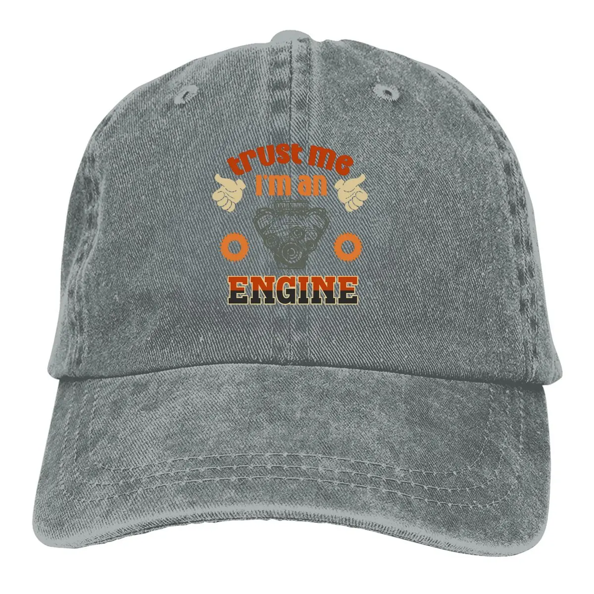 

Summer Cap Sun Visor Mechanic Hip Hop Caps Trust Me I'm An Engineer Cowboy Hat Peaked Hats