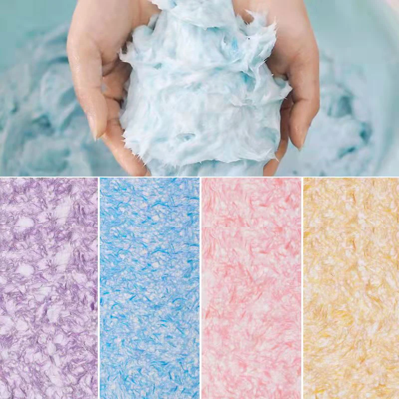 Wall Mud Wall Renovation Paint Coating Covering Plant Fiber Mud Repair Decoration Ecological Paint Wallpaper
