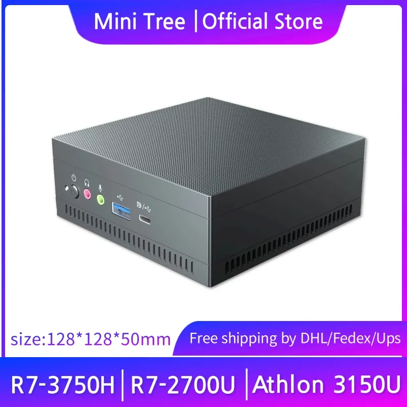 Cheapest Win11 Gaming Mini PC AMD Ryzen 7 3750H 2700U Radeon Vega