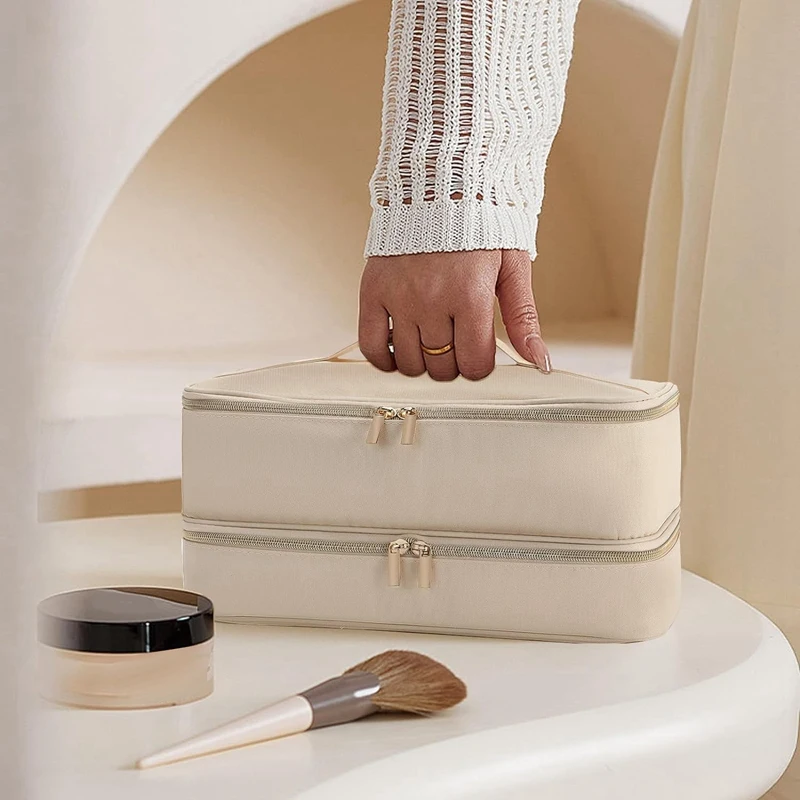 Double-Layer Travel Bag For Shark Flex Style Case Compatible With For Shark/Dyson Hair Dryer
