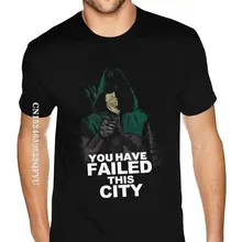 

Design Oliver Quinn Green Arrow Tees Mens Design Your Own England Style Tshirts Men Blue HipHop Print Tees Custom Wholesale