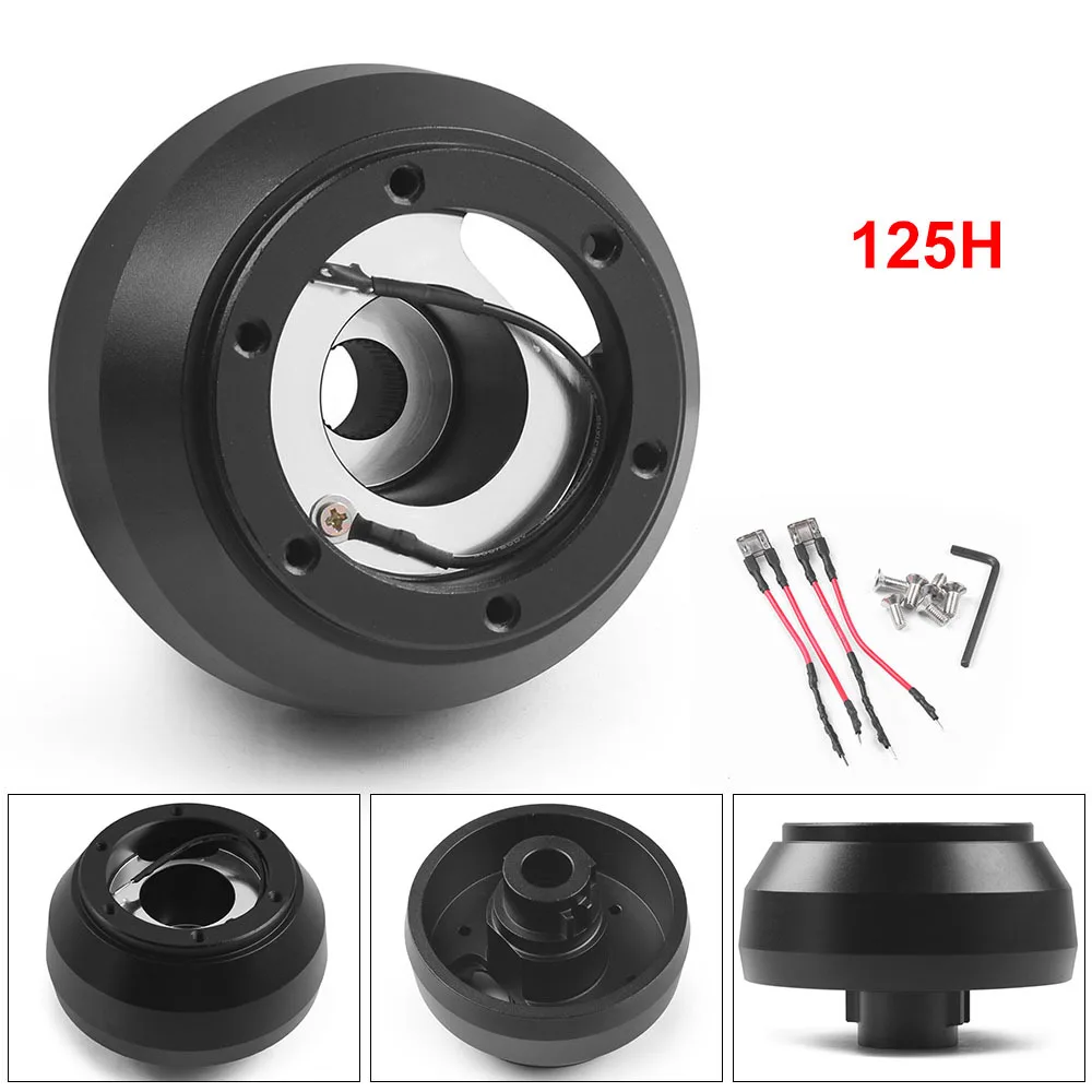 Aluminum Steering Wheel Short Hub Adapter Boss Kit For Toyota Camry Corolla Scion 125H