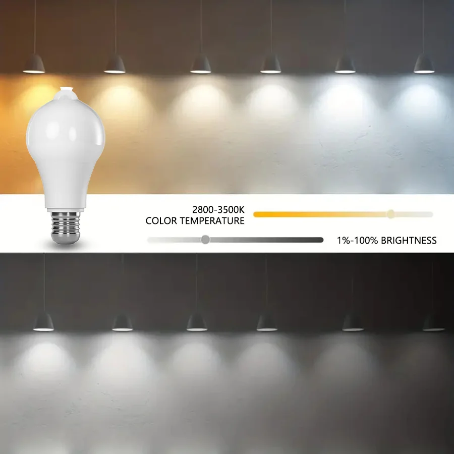 E27 B22 85-265V PIR 모션 센서 전구 12W 15W 18W 20W IP42 Led 램프 황혼 새벽 계단 통로 복도 비상 거실
