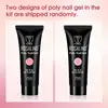 ROSALIND Poly Acrylic Gel For Manicure 12/15/30/60ML Nail Gel For Extension Poly Nail Gel Art Poly Painting Gel polish 5
