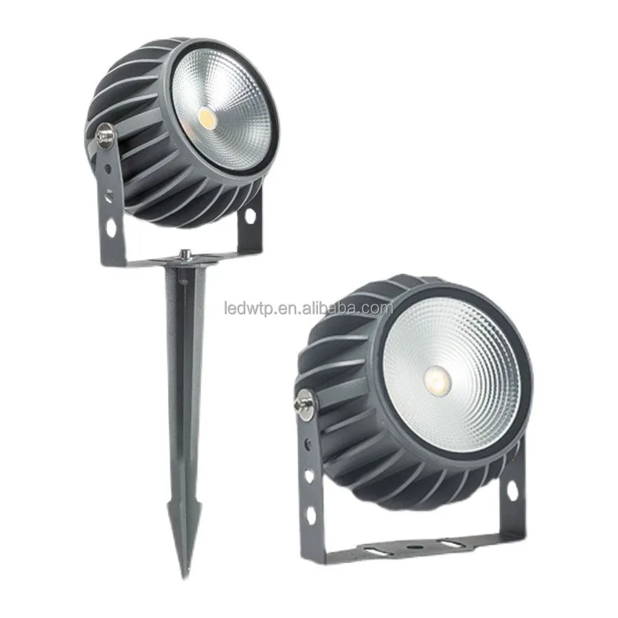 올 알루미늄 아트 라운드 신형 라이트 아웃도어 투광등 IP65 10W20W30W 경기장 LED 조명 투광등 정원 LED 스파이크 조명