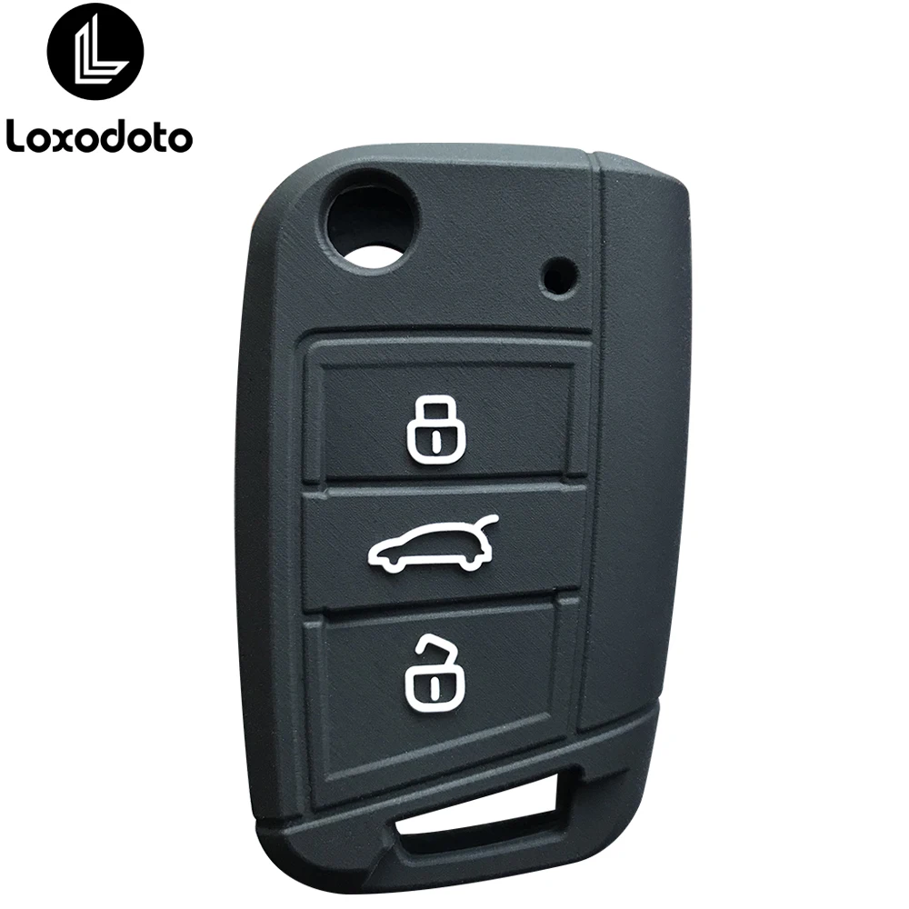 Silicone Protective Key Chain Case Cover