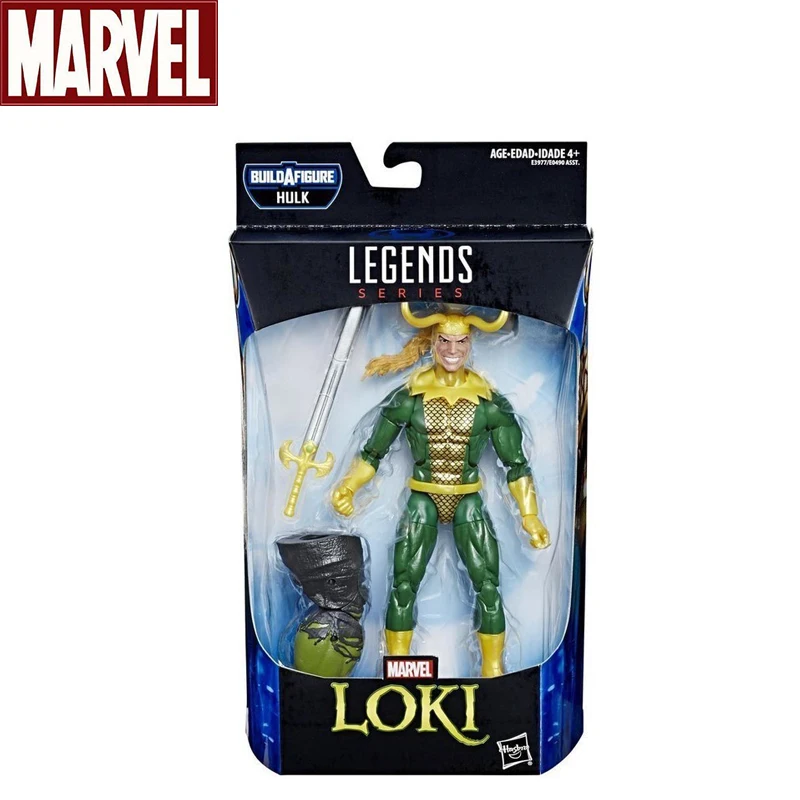 Marvel Legends Loki Action Figure Toy Original Avengers Comics Loki Statue Model Ornament Collection Gift For Boyfriend Children