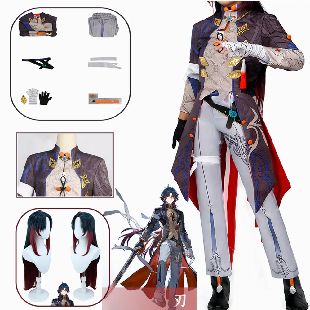 

Game Honkai Star Rail Blade Cosplay Costume AnimeClothes Halloween For Woman