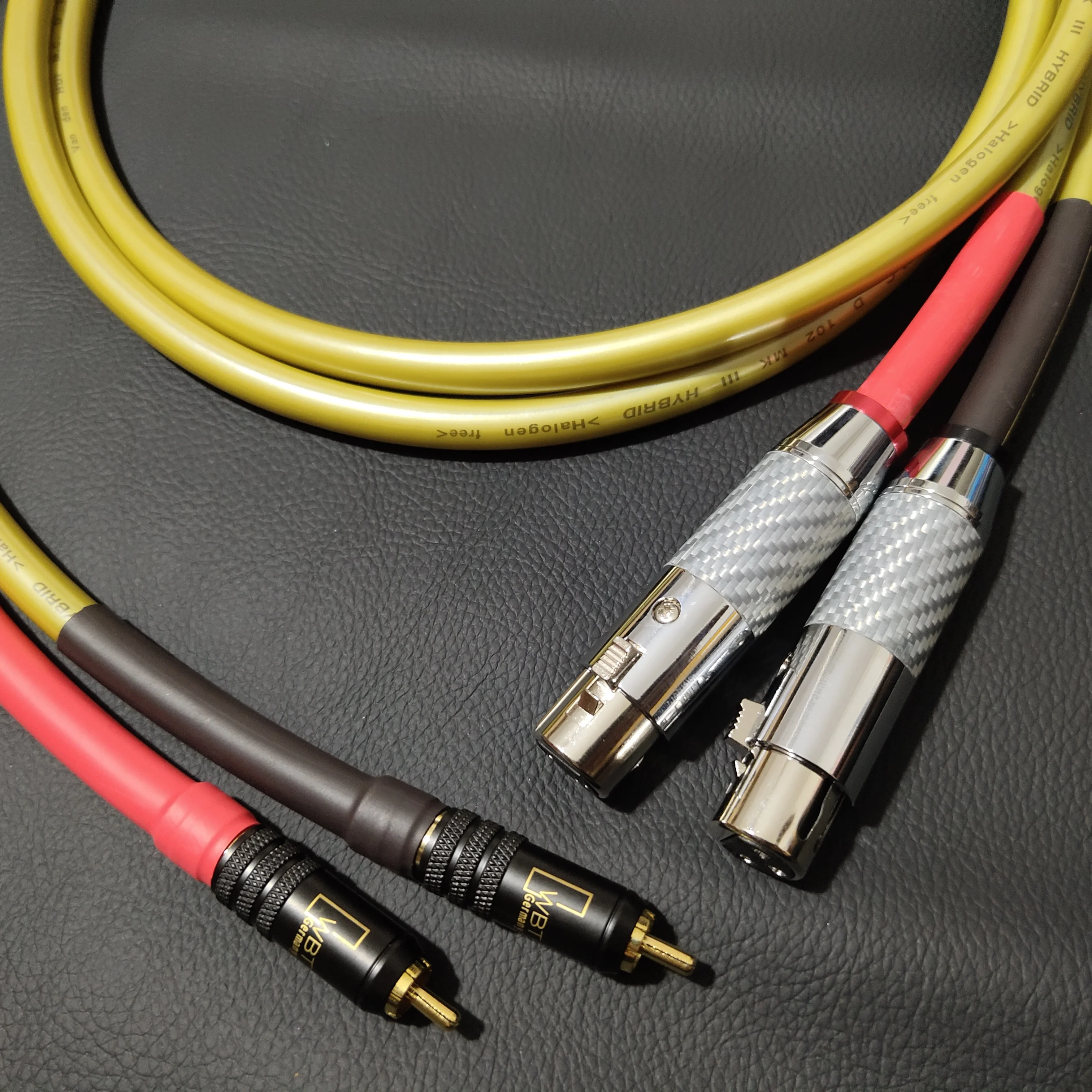 RCAtoXLRmalefemalesingleendedtobalancedcableVDHVanDenHul