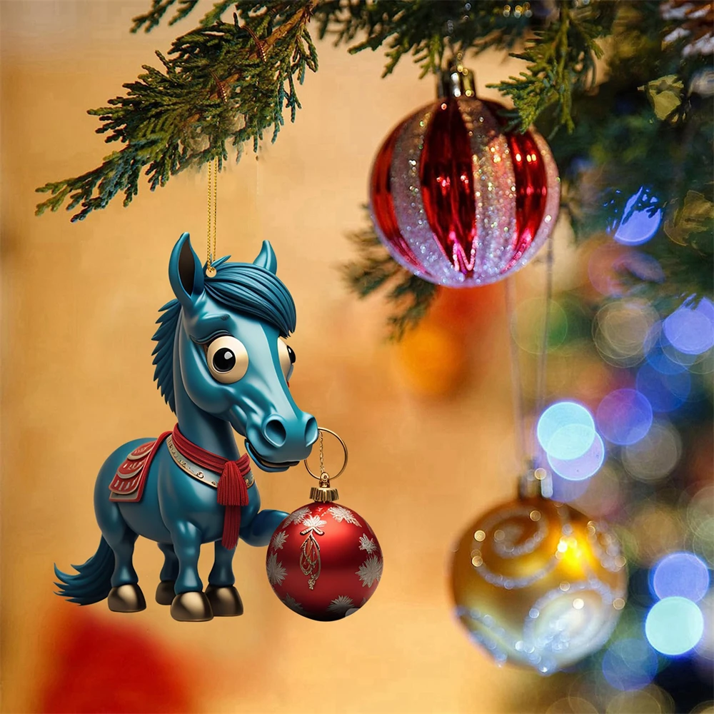 

Christmas Ornaments Compact High Quality Acrylic Easy To Hang Wear-resistant Home Decoration Christmas Decorations