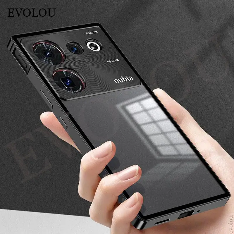 Shockproof Aluminium Alloy Phone Case with Tempered Glass Back