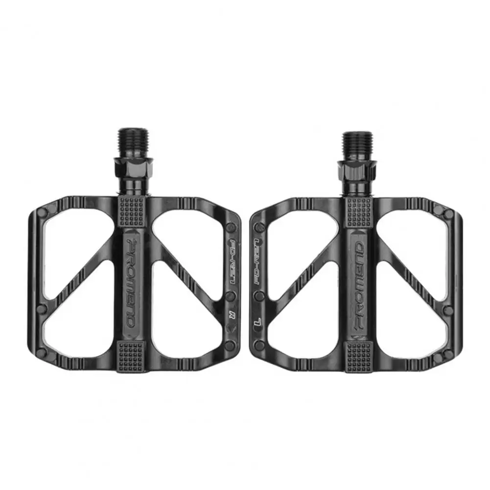 

1 Pair Bicycle Pedals Strong Load-bearing MTB Bike Pedals Ultralight Wide Platform Anti-Skid Pedals Replacement Bike Supplies