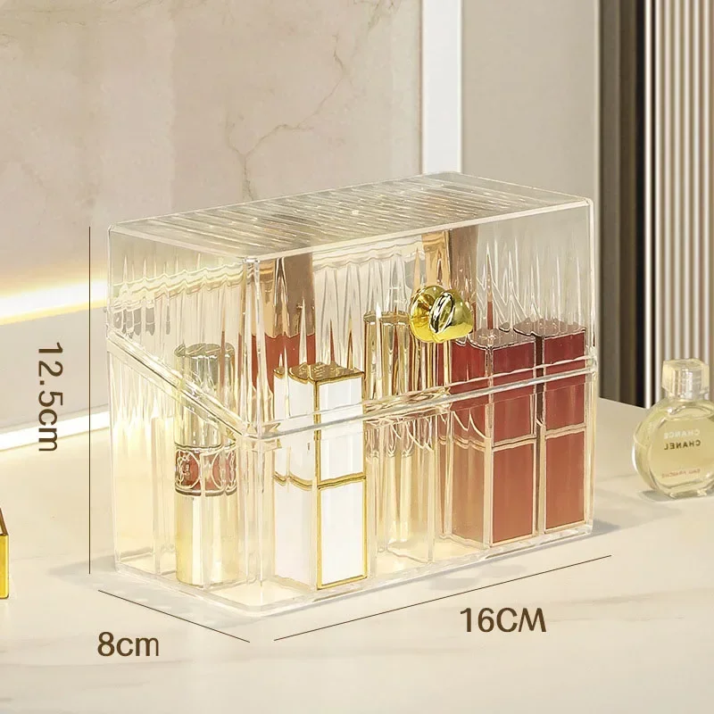 Luxurious 18 Grid Lipstick Box Makeup Organizer Storage Box Lipstick Nail Polish Organizer Display Holder Cosmetic Organizer Box 5