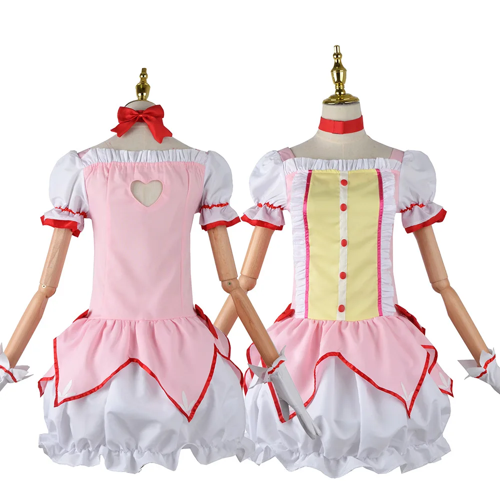 Anime Magical Girl Puella Magi Madoka Magica Akemi Homura Cosplay Costume  Wig Battle Suit Dress Skirt Helloween Party for Women - AliExpress