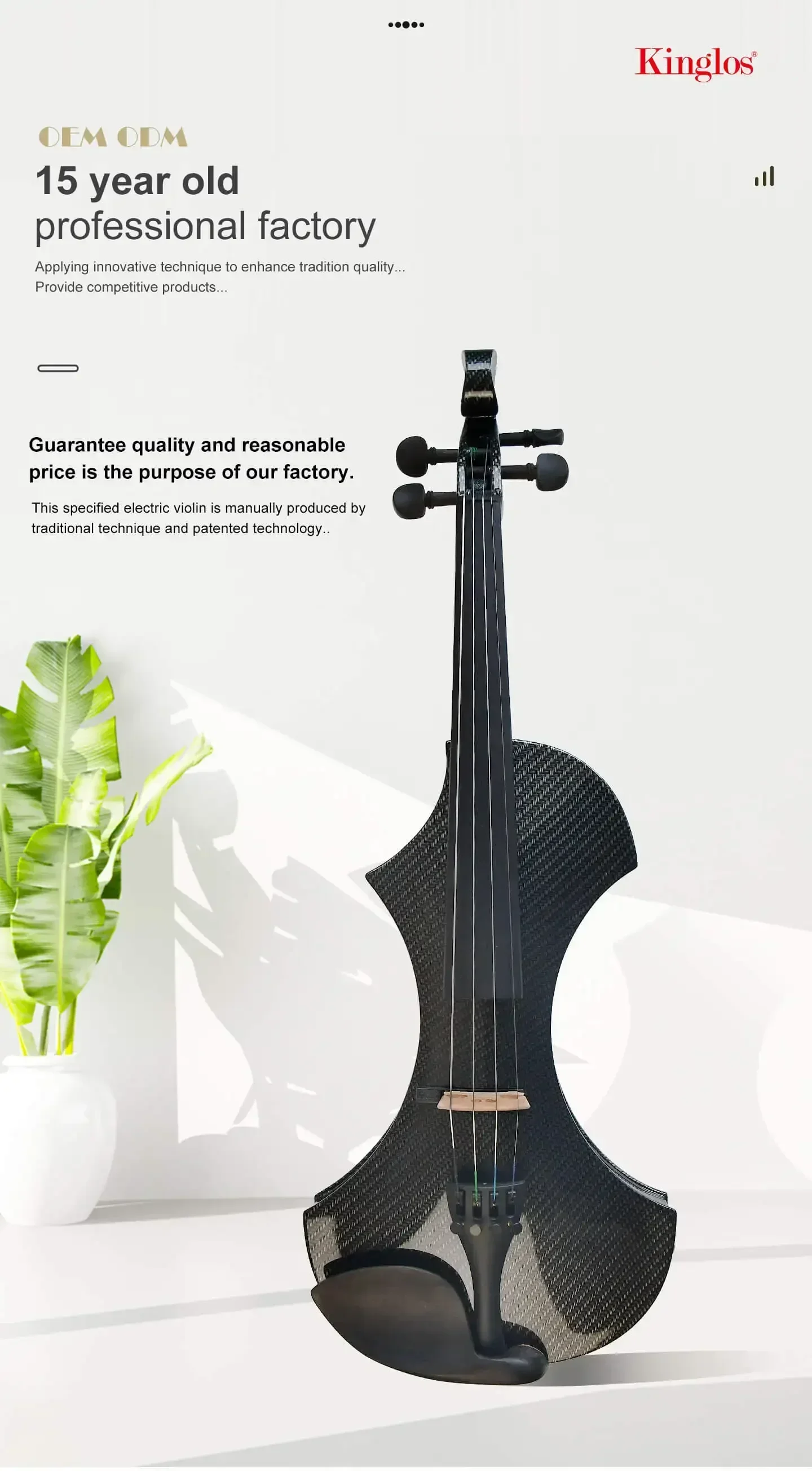4/4 Size Electric Violin with Spruce Body-High Quality Instrument Includes Waterproof Case And Bow