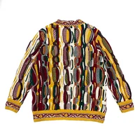 PFNW Niche Design Men's Sweaters Patchwork Three-dimensional Contrast Color Round Collar Male Clothing New Autumn Trend 12Z1644 2