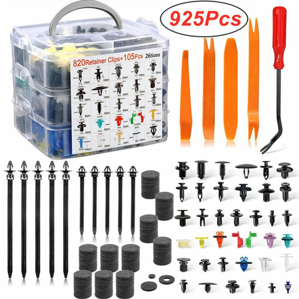 925Pcs Clips Kit