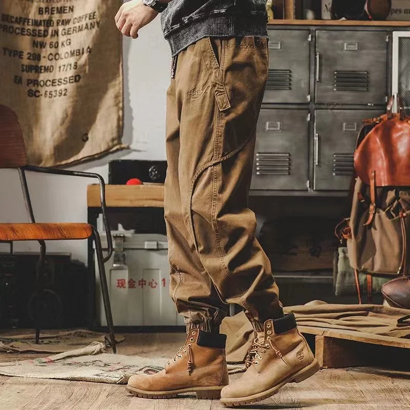 Men Military Tactical Pants High Quality Khaki Casual Joggers Camouflage Cargo Pants Multi-Pocket Fashions Black Army Trousers