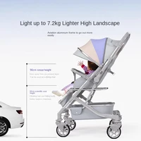 High Landscape Baby Stroller – Lightweight, Two-Way, Foldable Travel System 3