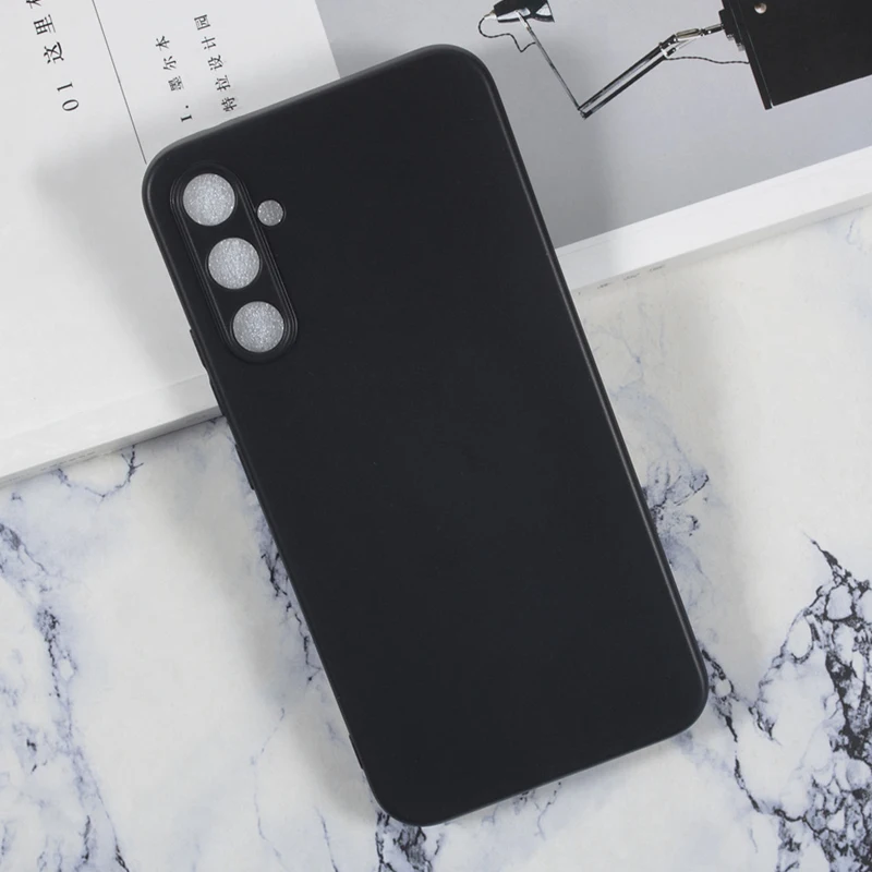 Custodia Protettiva In Tpu Nero Morbido Antiurto Per Capa Samsung Galaxy A34 5G Muslimex Custodia Protettiva Per Etui Samsung A34 5G Fundas Coque