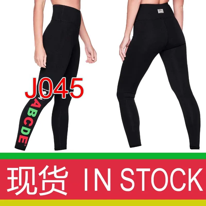 

ABCDE Fitness Wear, Yoga Sports, Running, Group Dancing Quick-drying stretch high-waisted leggings New J 045