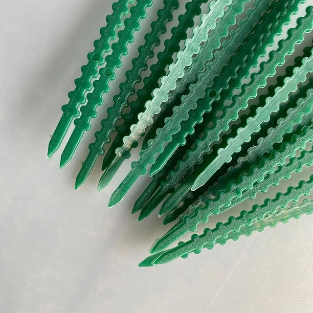 10/20 Db Újrahasznosítható Kerti Kábelkötegek Növényi Tartó Cserjék Rögzítőfa Reteszelő Nylon Állítható Műanyag Szerszámok - Image 4