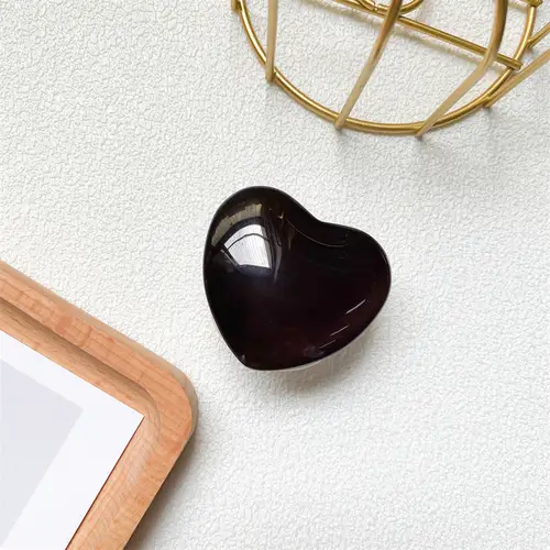 Korean 3D Stained Glass Crystal Ball Phone Holder Heart Retractable Finger Grip Tok Stand For iPhone Samsung Universal Bracket - Image 11