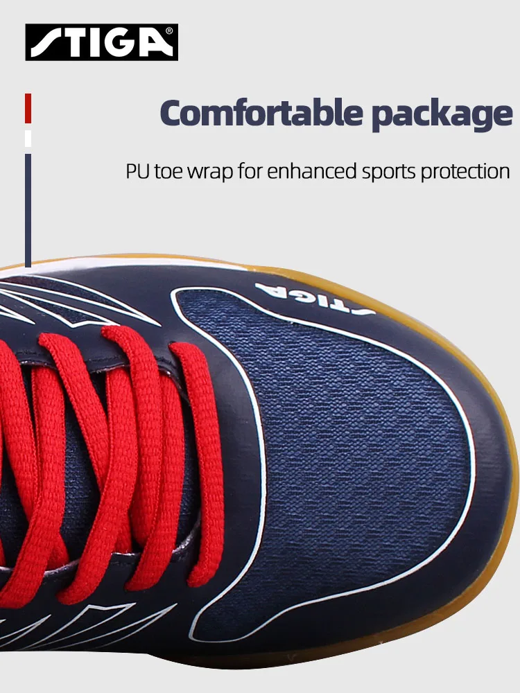 Stiga Table Tennis Shoes Professional Breathable Non-slip Training Sneakers