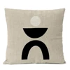 Abstract Black Boho Home Decorative Pillow Cover Arch Line Minimalist Geometric Throw Pillow Case Living Room Decor Sofa Cushion 4